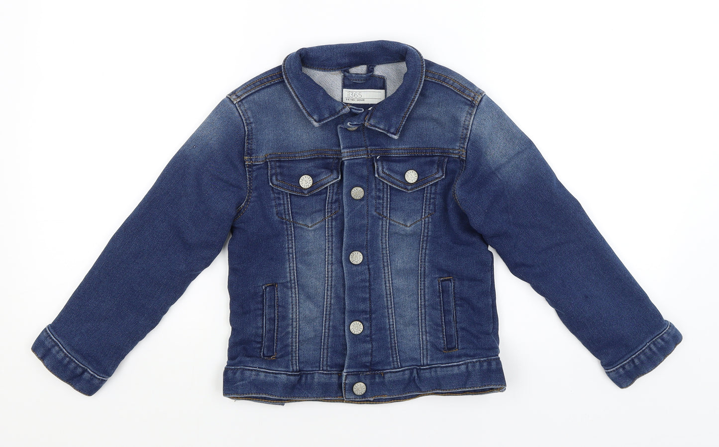 Denim 365 Boys Blue   Jacket  Size 5-6 Years