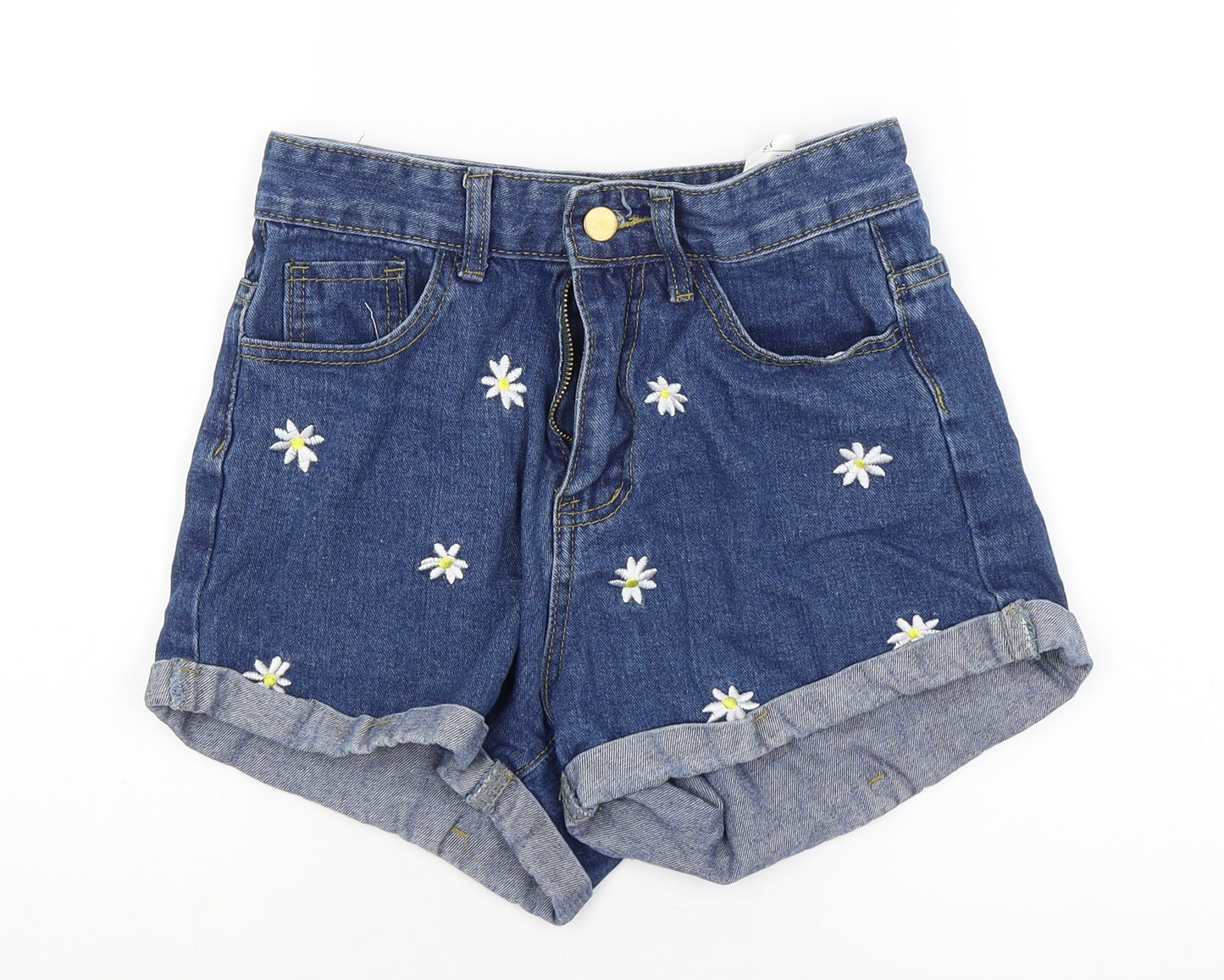 SheIn Womens Blue   Mom Shorts Size XS
