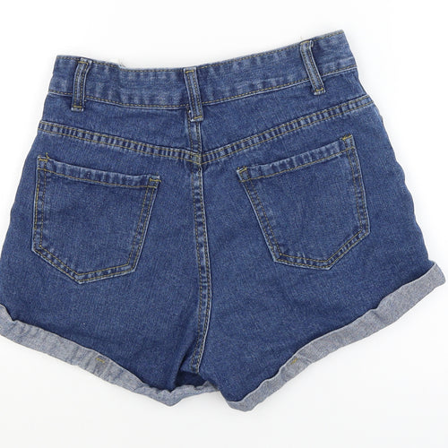 SheIn Womens Blue   Mom Shorts Size XS