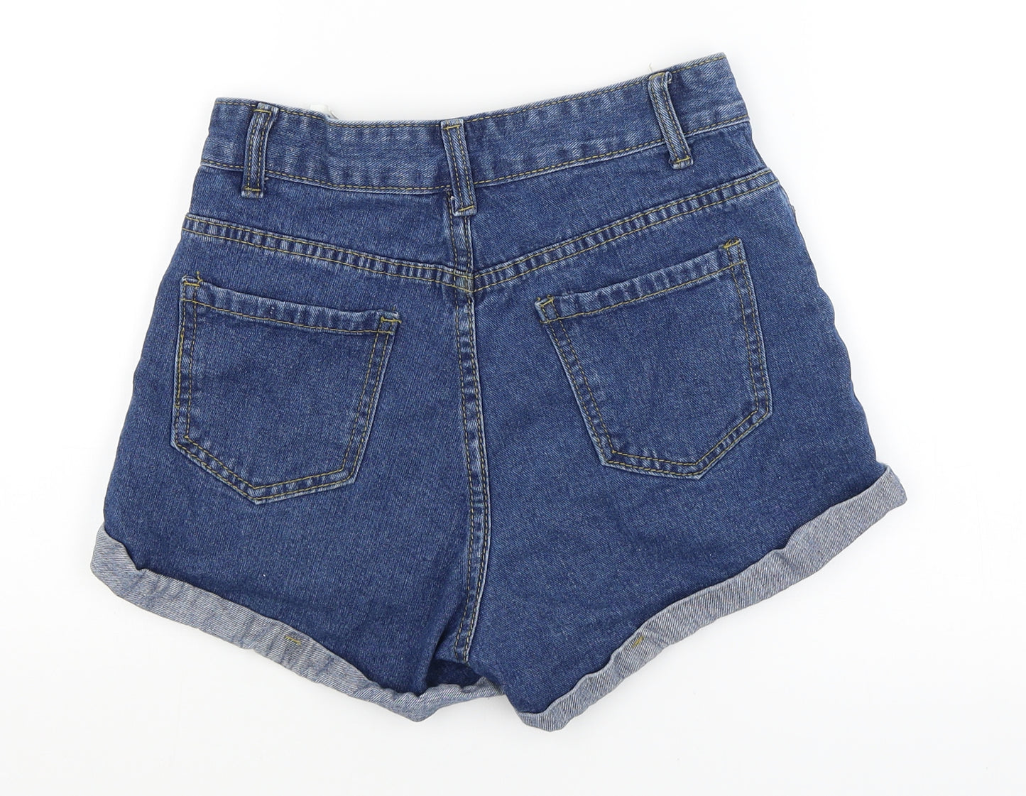 SheIn Womens Blue   Mom Shorts Size XS