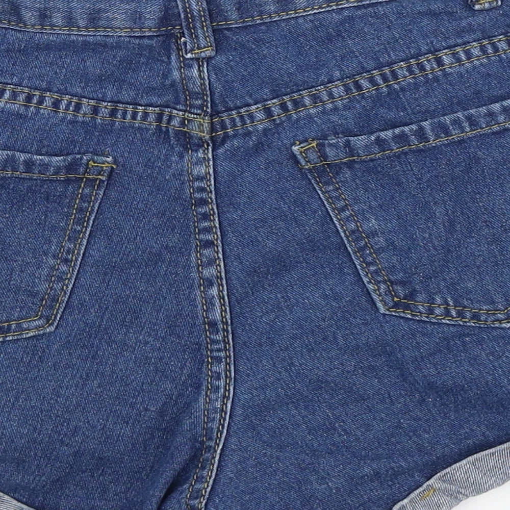 SheIn Womens Blue   Mom Shorts Size XS