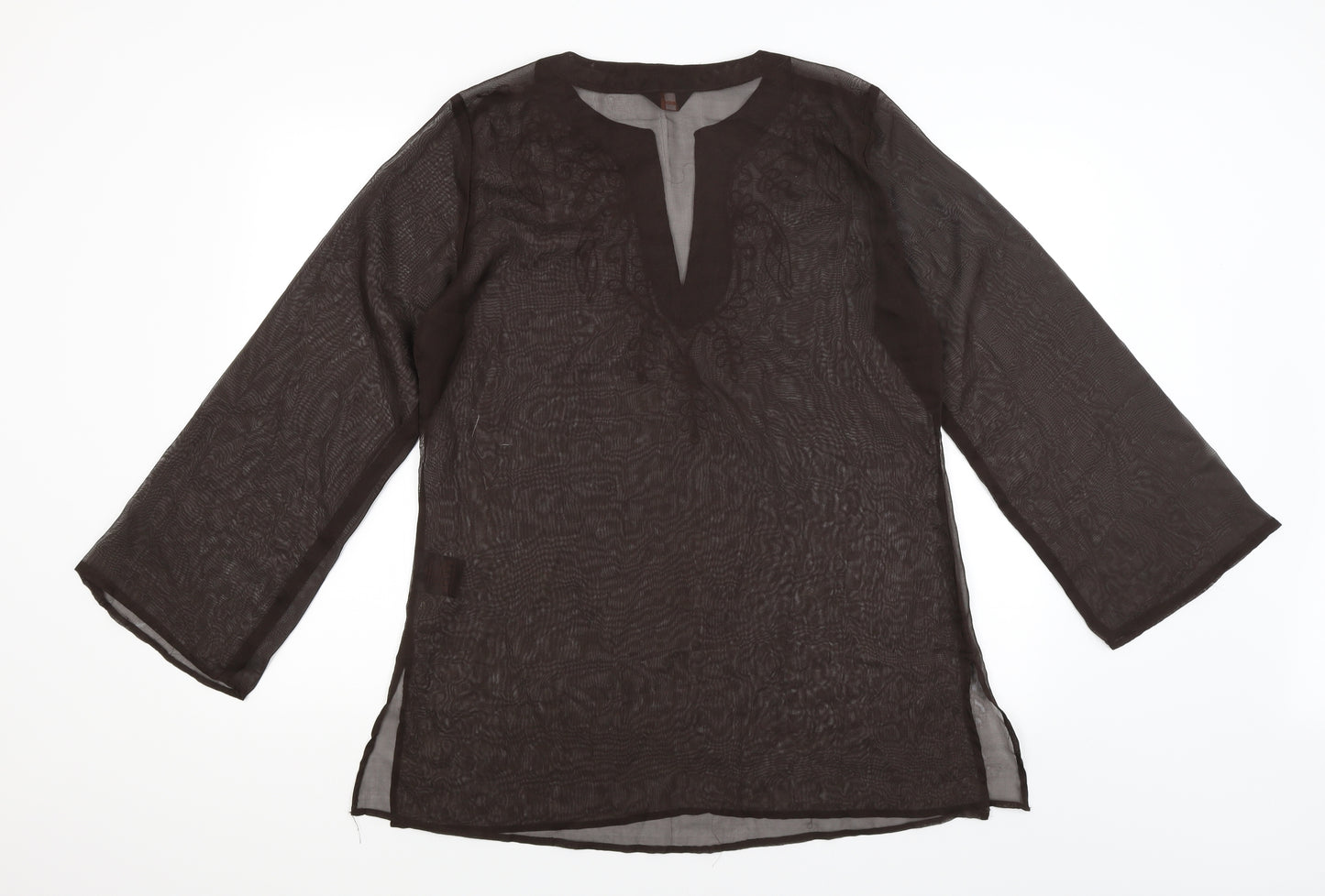 Atmosphere Womens Brown   Tunic T-Shirt Size 14
