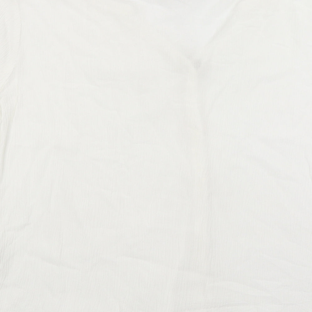 HEINE Womens White   Basic Blouse Size 14