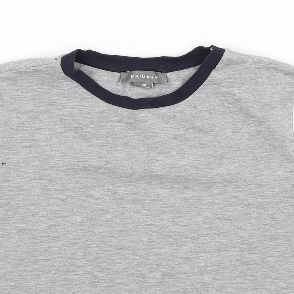 Primark Womens Grey   Basic T-Shirt Size XS