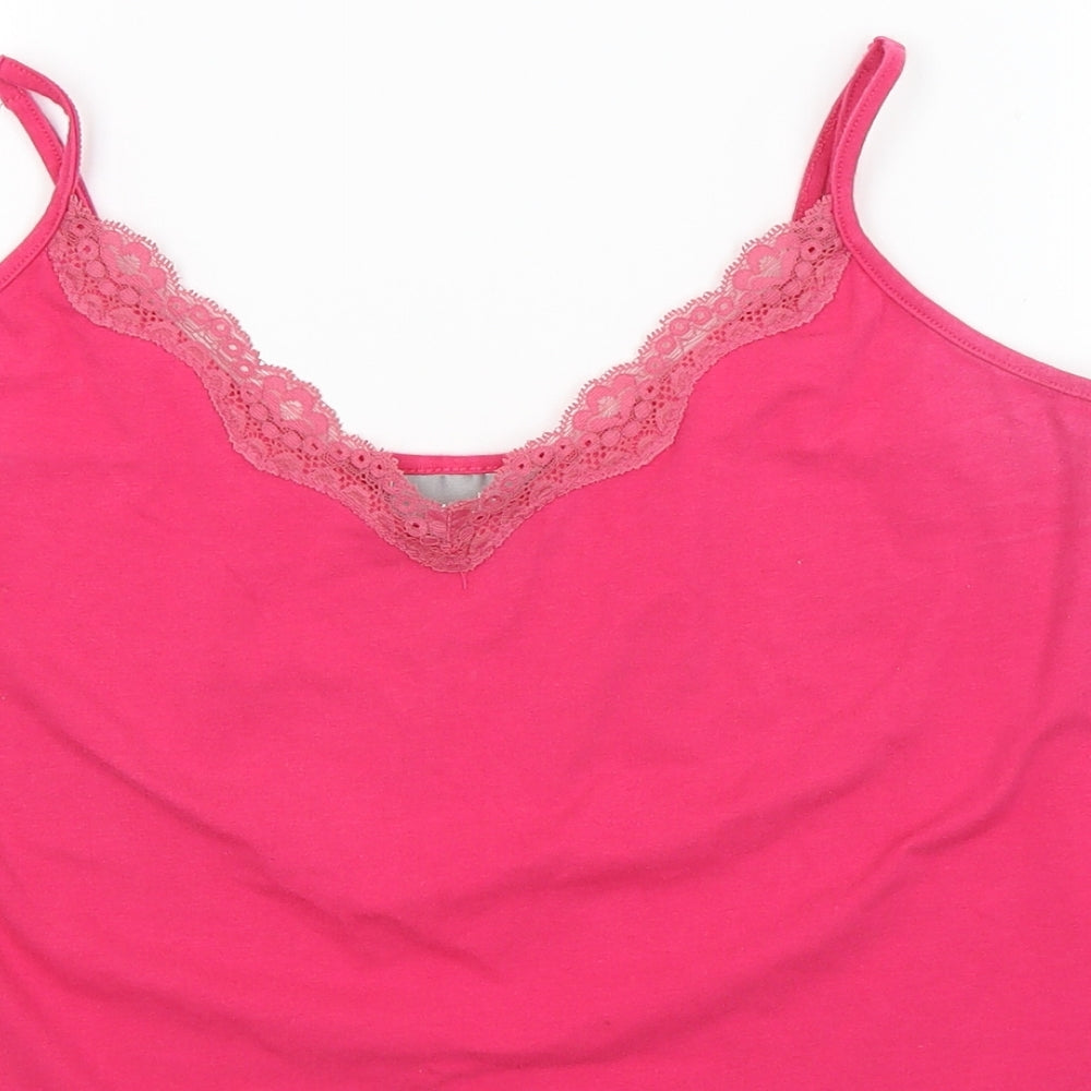Wallis Womens Pink   Camisole Tank Size 18