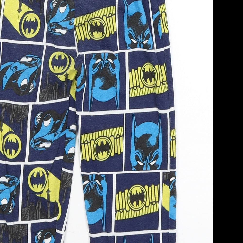 Primark Boys Blue Solid   Pyjama Pants Size 2-3 Years  - Batman