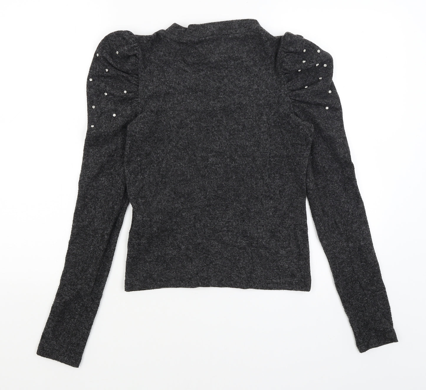 Zara Womens Grey   Basic T-Shirt Size S