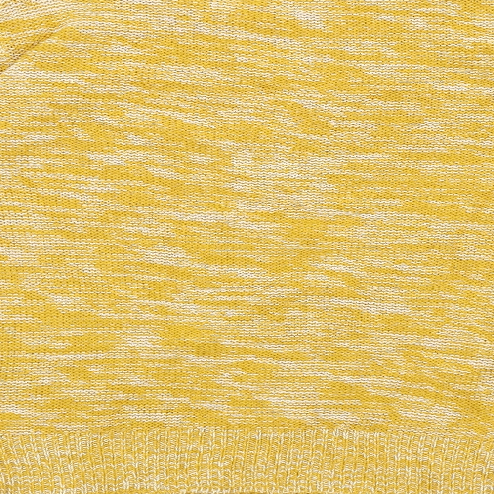 Papaya Womens Yellow   Pullover Jumper Size M