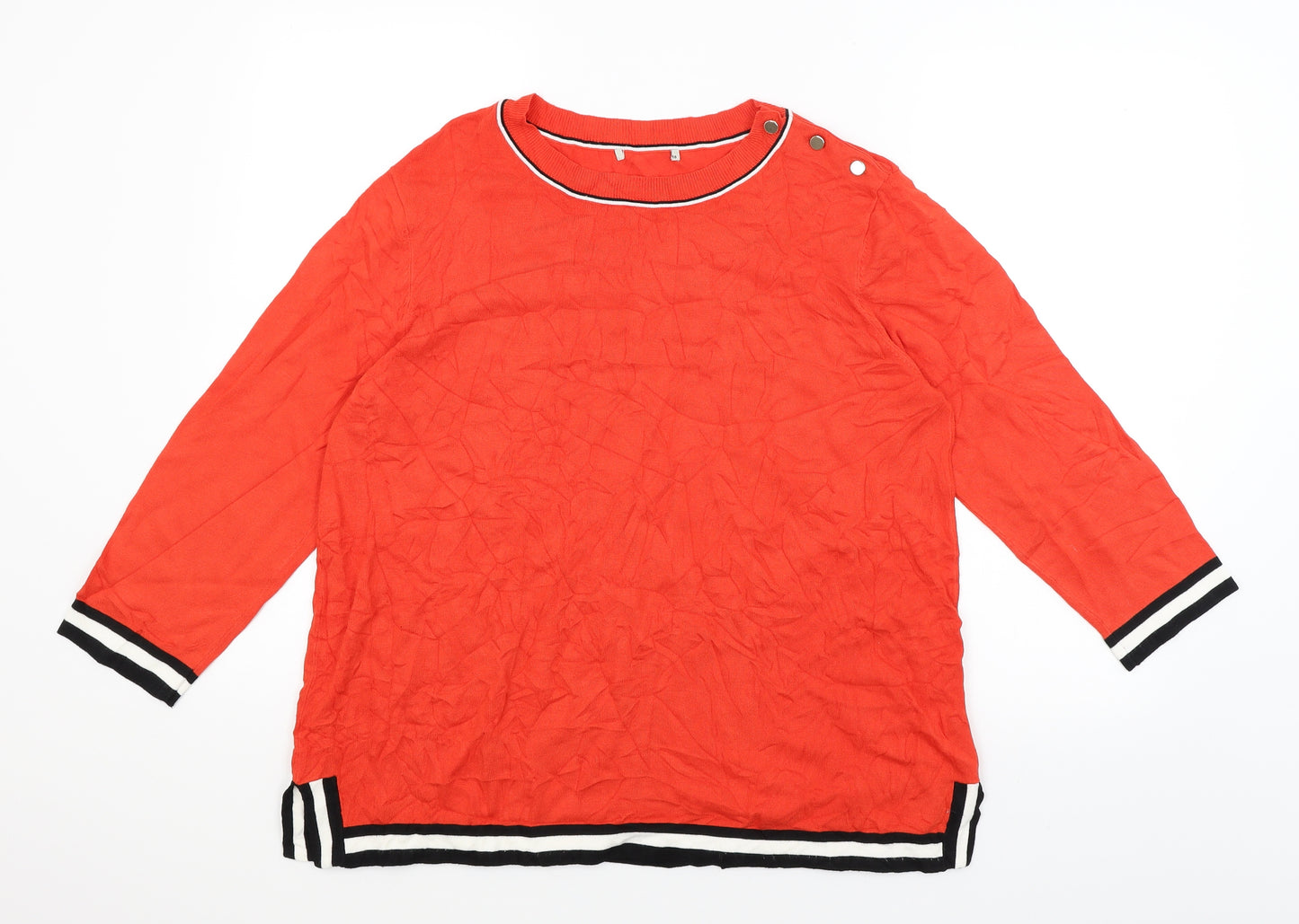 TU Womens Red   Basic T-Shirt Size 18