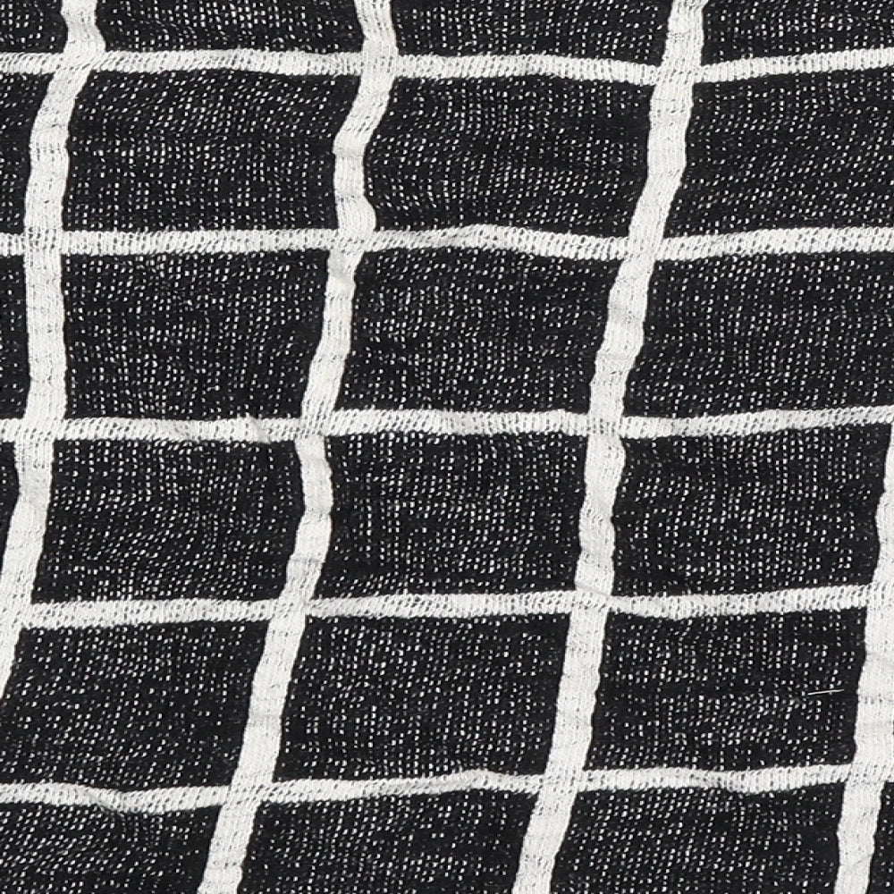 Atmosphere Womens Black Check  Pullover Jumper Size 8