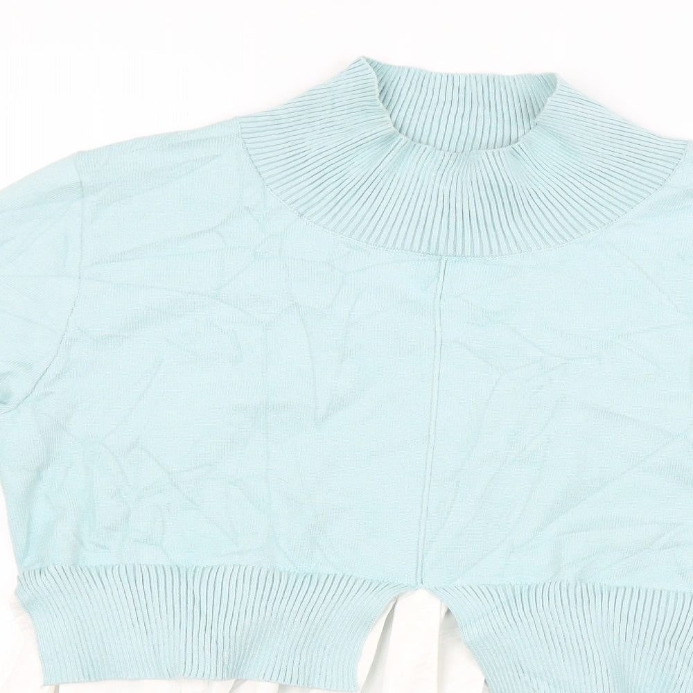 Luzabelle Womens Blue   Pullover Jumper Size 10