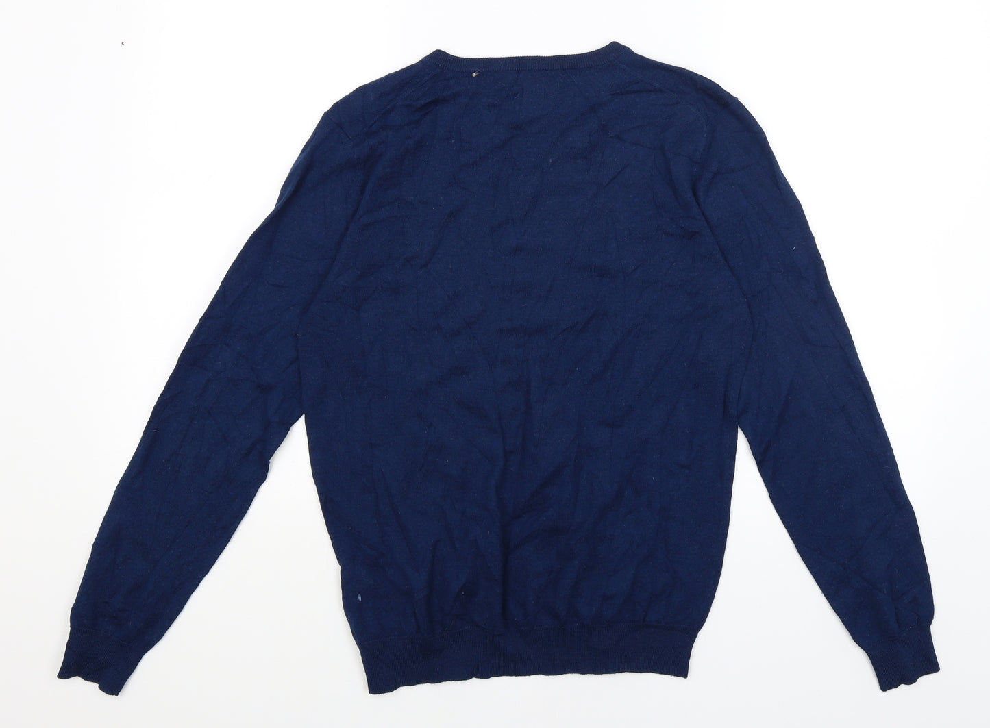 Saville Row Mens Blue   Pullover Jumper Size M