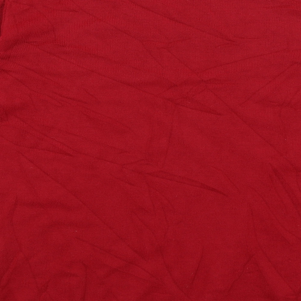 River Island Mens Red   Pullover Jumper Size L