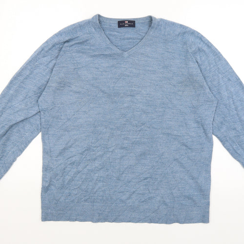 Blue Harbour Mens Blue   Pullover Jumper Size M