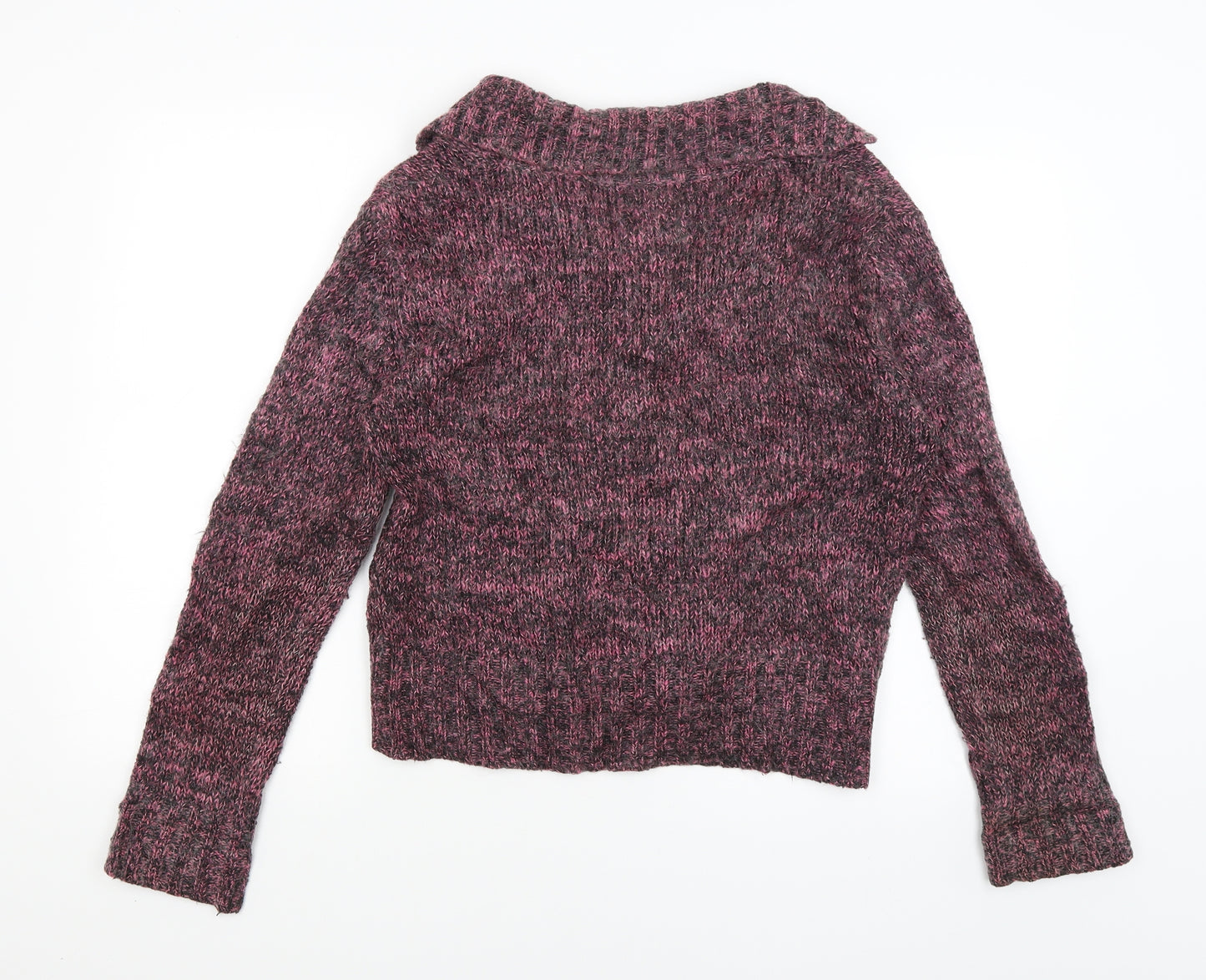 Per Una Womens Purple   Cardigan Jumper Size M