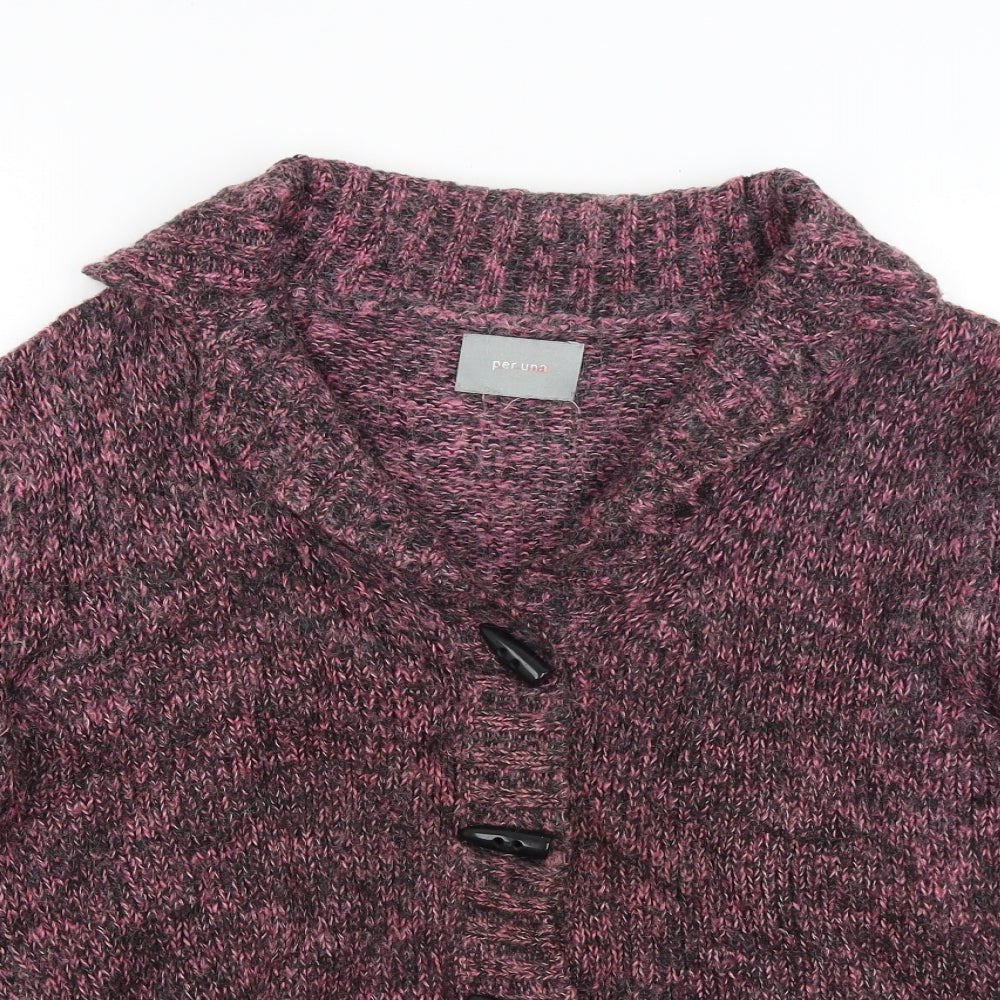 Per Una Womens Purple   Cardigan Jumper Size M