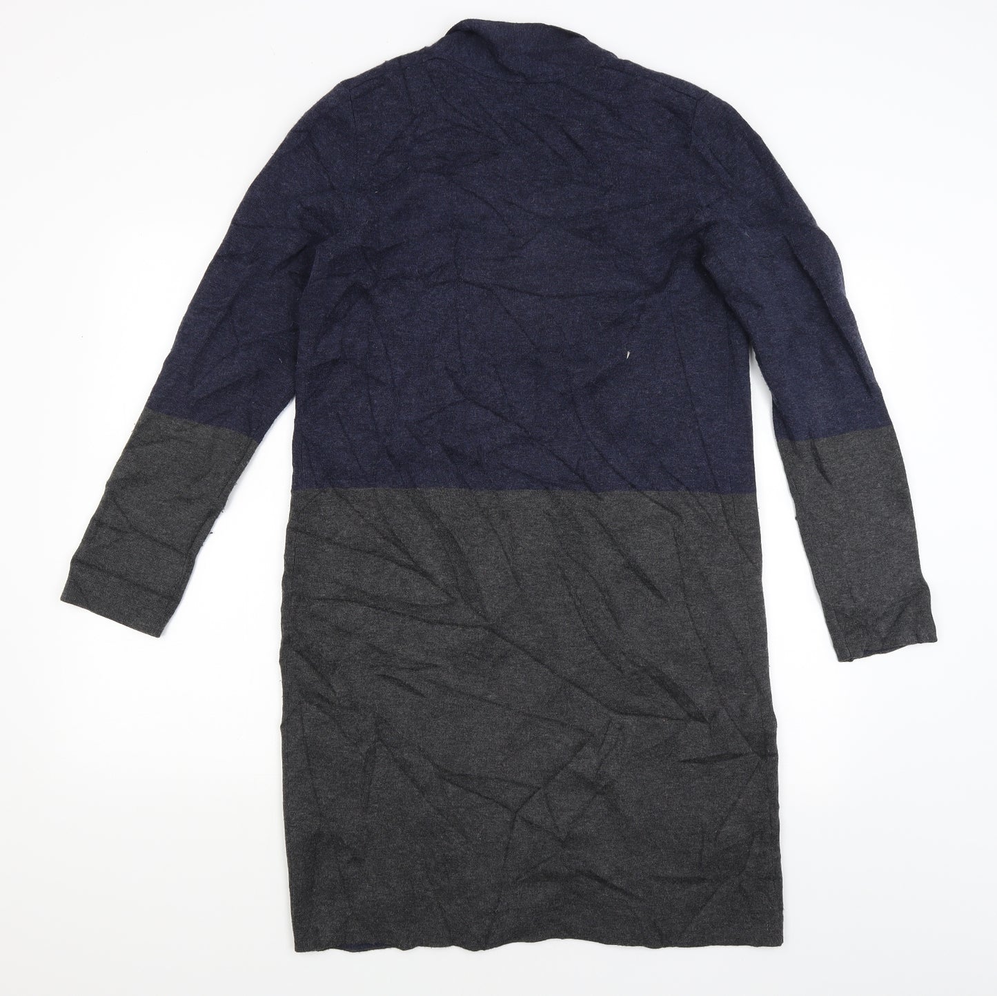 Hobbs Womens Blue   Wrap Jumper Size M