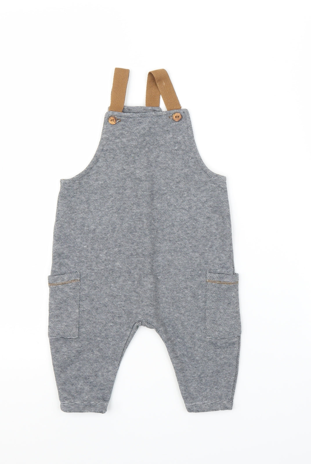 Zara Boys Grey   Dungaree One-Piece Size 9-12 Months