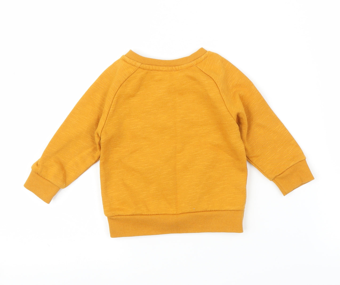Primark Baby Yellow   Pullover Jumper Size 6-9 Months