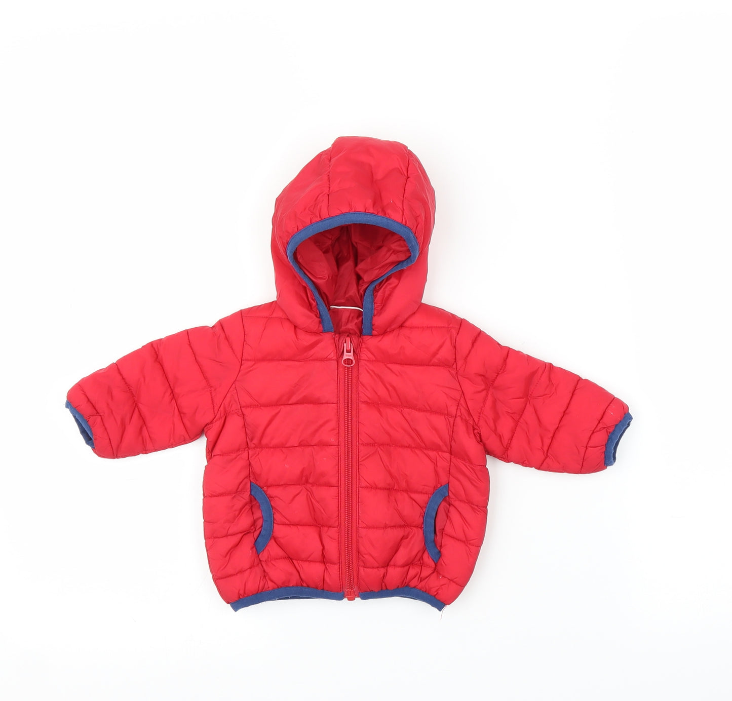 NEXT Boys Red   Puffer Jacket Coat Size 0-3 Months