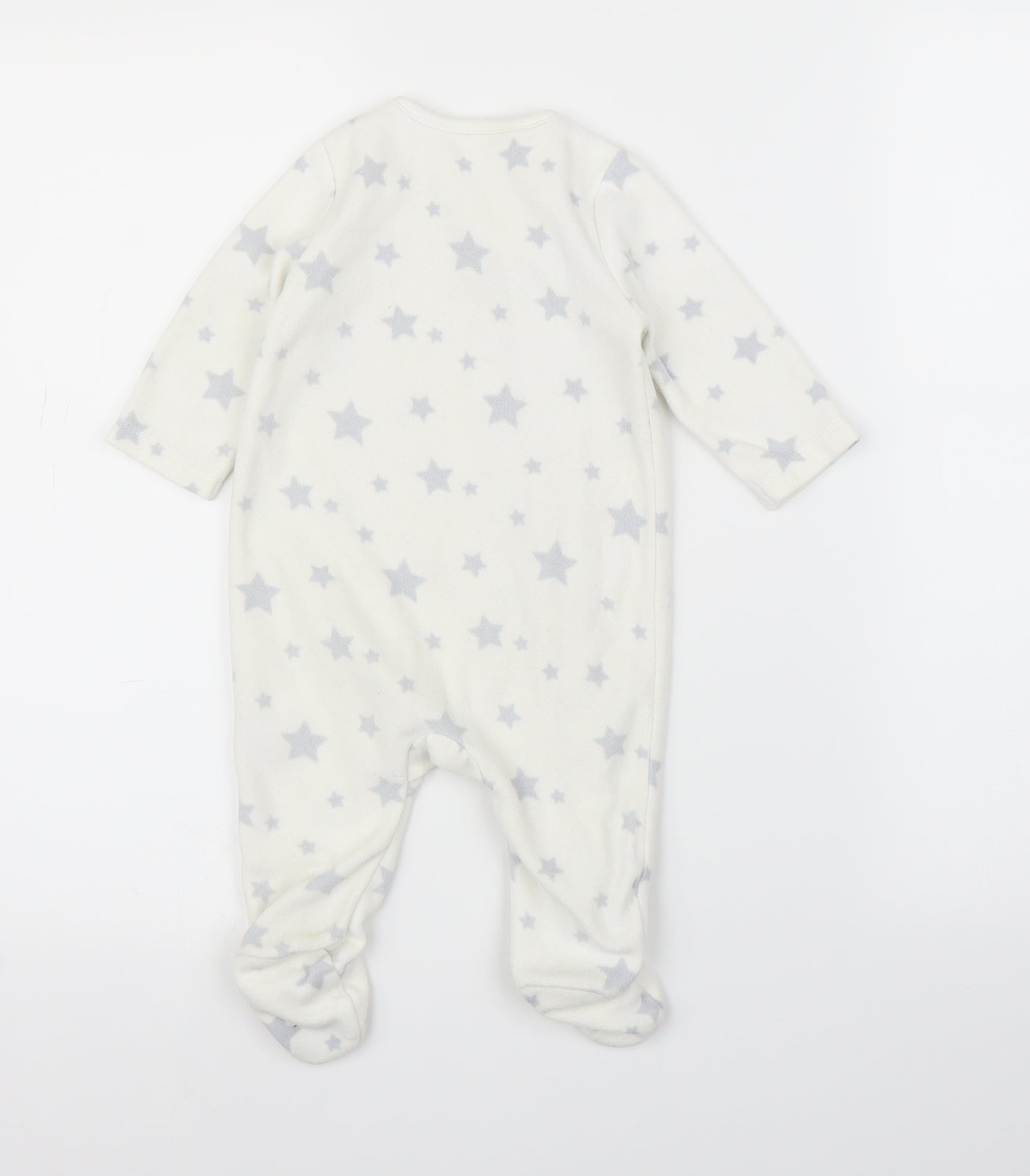 Disney Baby White   Babygrow One-Piece Size 3-6 Months  - Winnie The Pooh