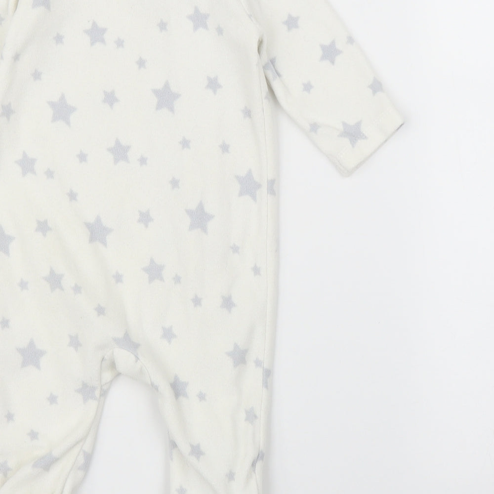 Disney Baby White   Babygrow One-Piece Size 3-6 Months  - Winnie The Pooh