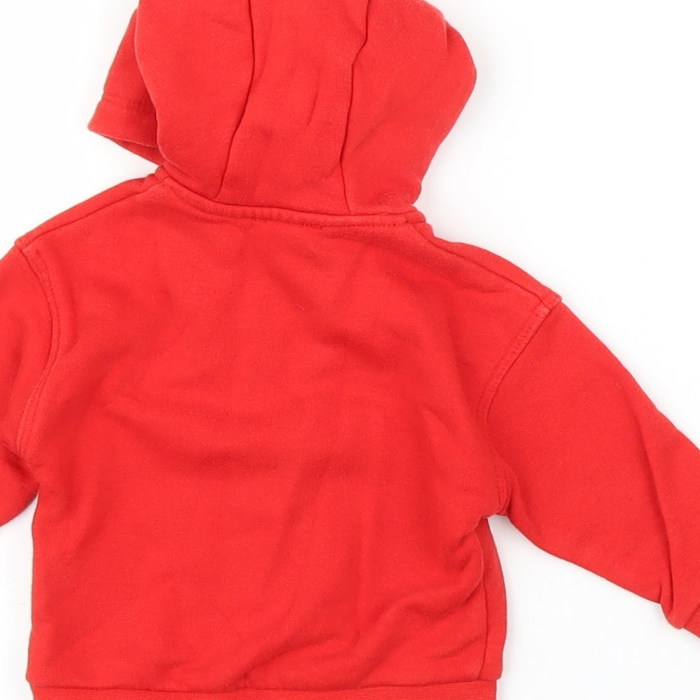 Paul Smith Boys Red   Full Zip Jumper Size 9-12 Months
