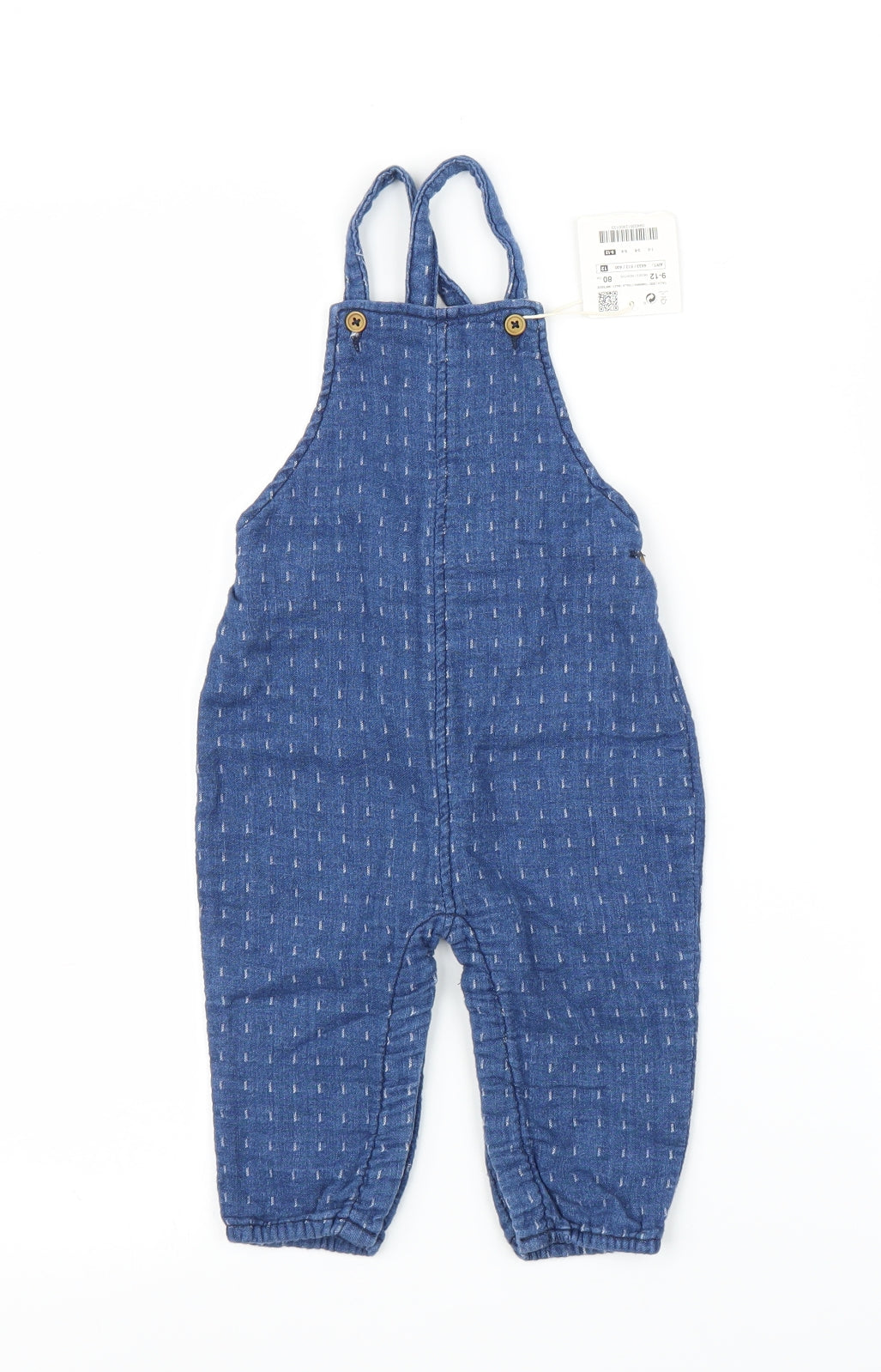 Zara Baby Blue   Dungaree One-Piece Size 9-12 Months