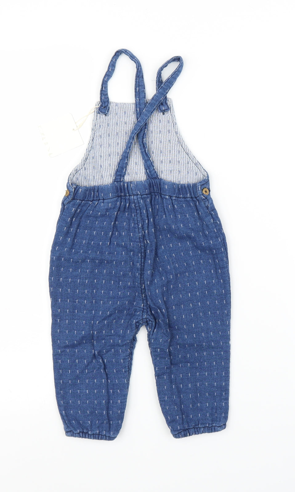 Zara Baby Blue   Dungaree One-Piece Size 9-12 Months