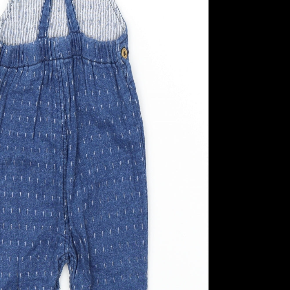 Zara Baby Blue   Dungaree One-Piece Size 9-12 Months