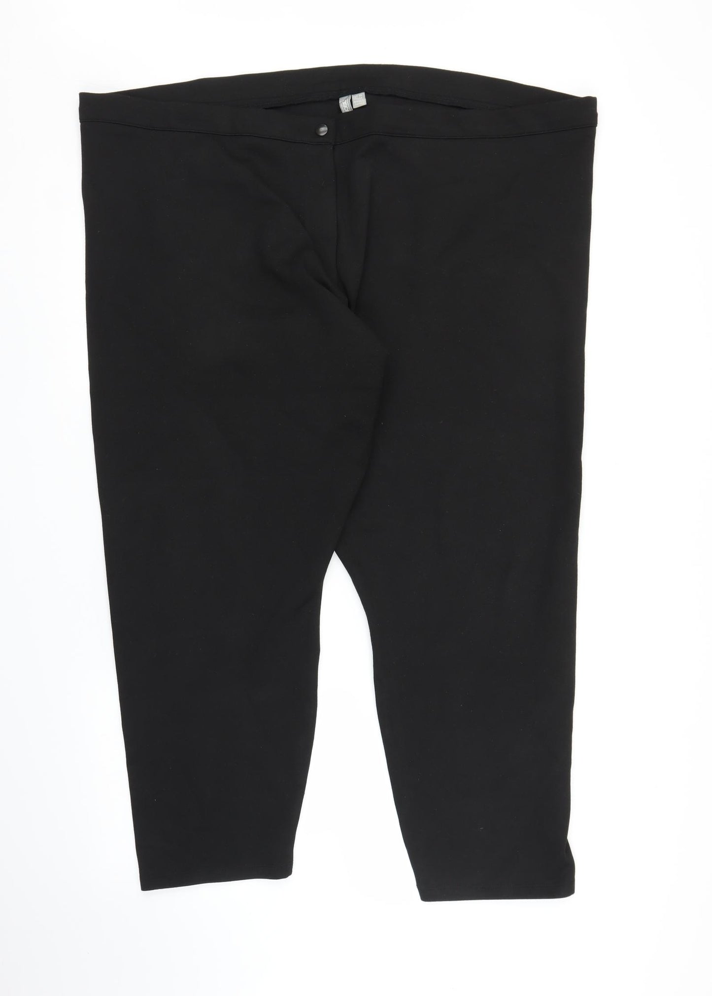 ASOS Womens Black   Capri Trousers Size 26 L23 in