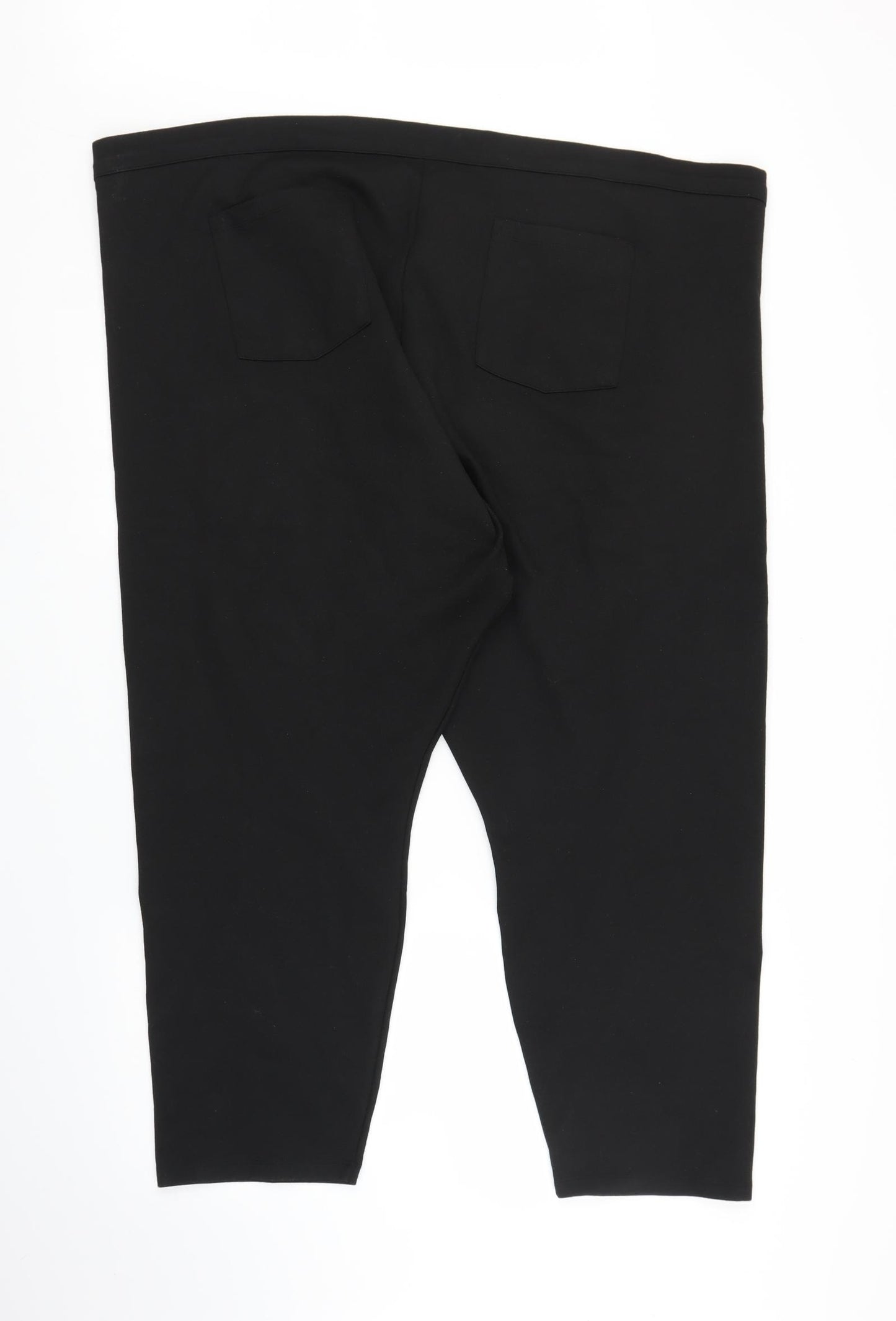 ASOS Womens Black   Capri Trousers Size 26 L23 in