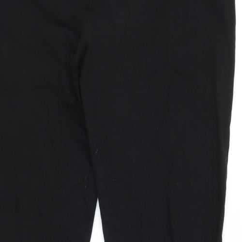 Simply Be Womens Black   Capri Leggings Size 26 L25 in