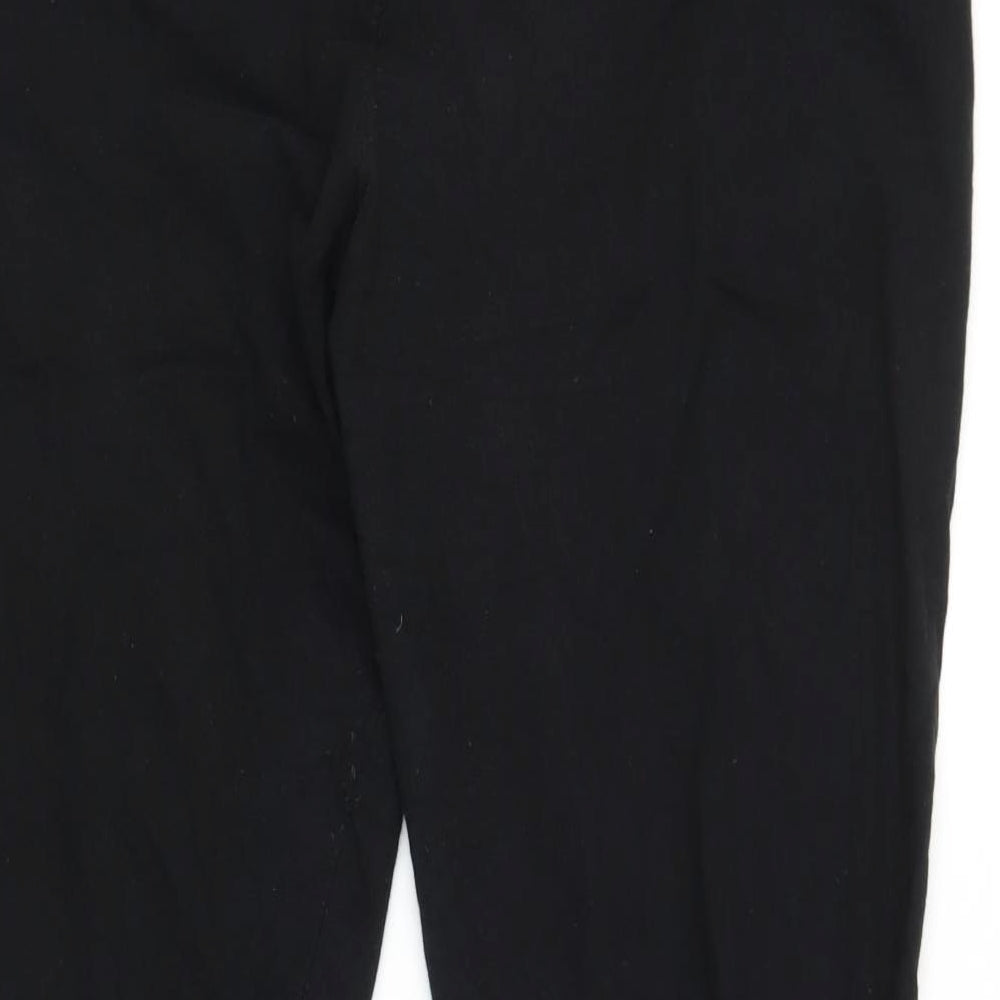Simply Be Womens Black   Capri Leggings Size 26 L25 in
