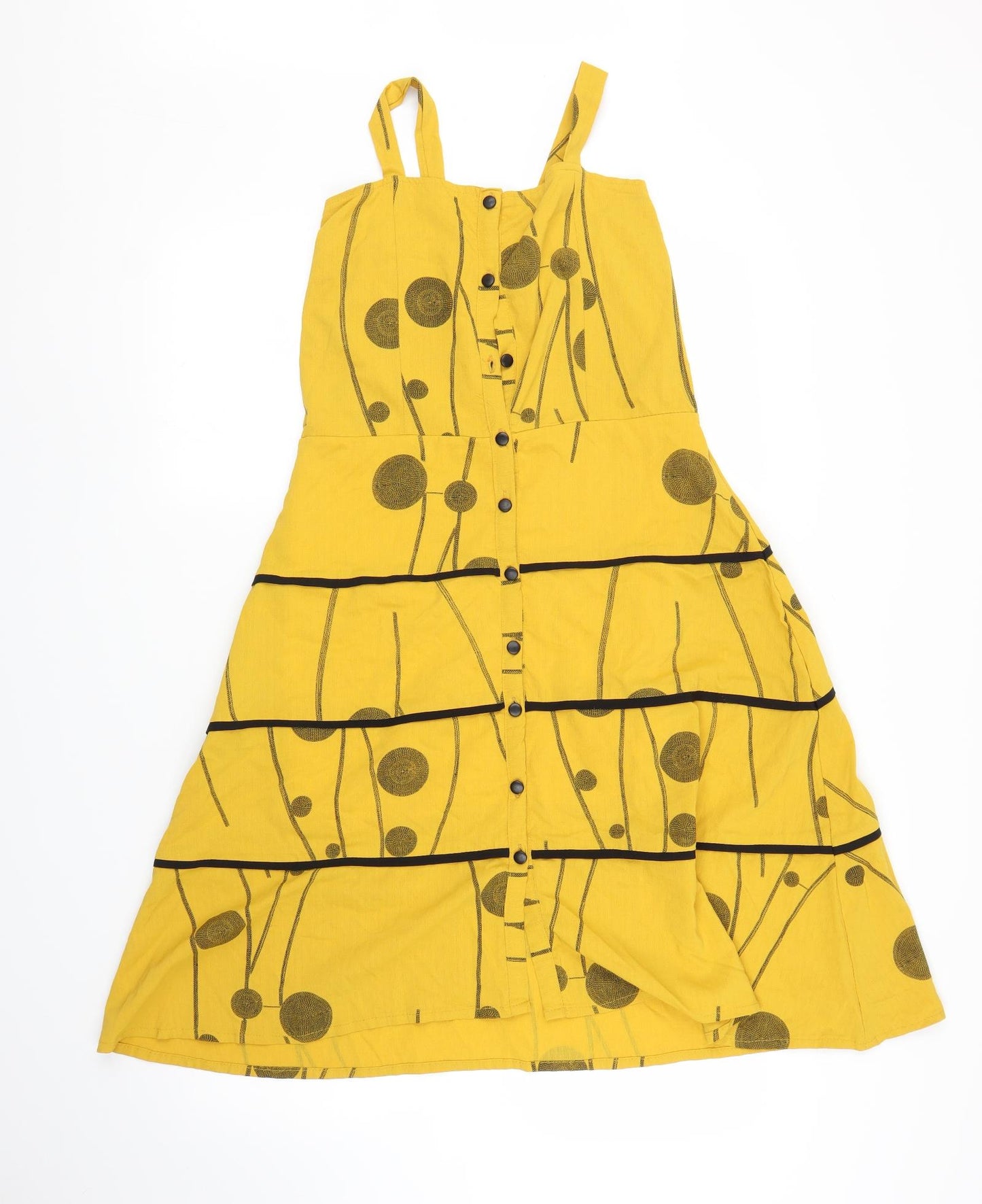 Preworn Womens Yellow   A-Line  Size S