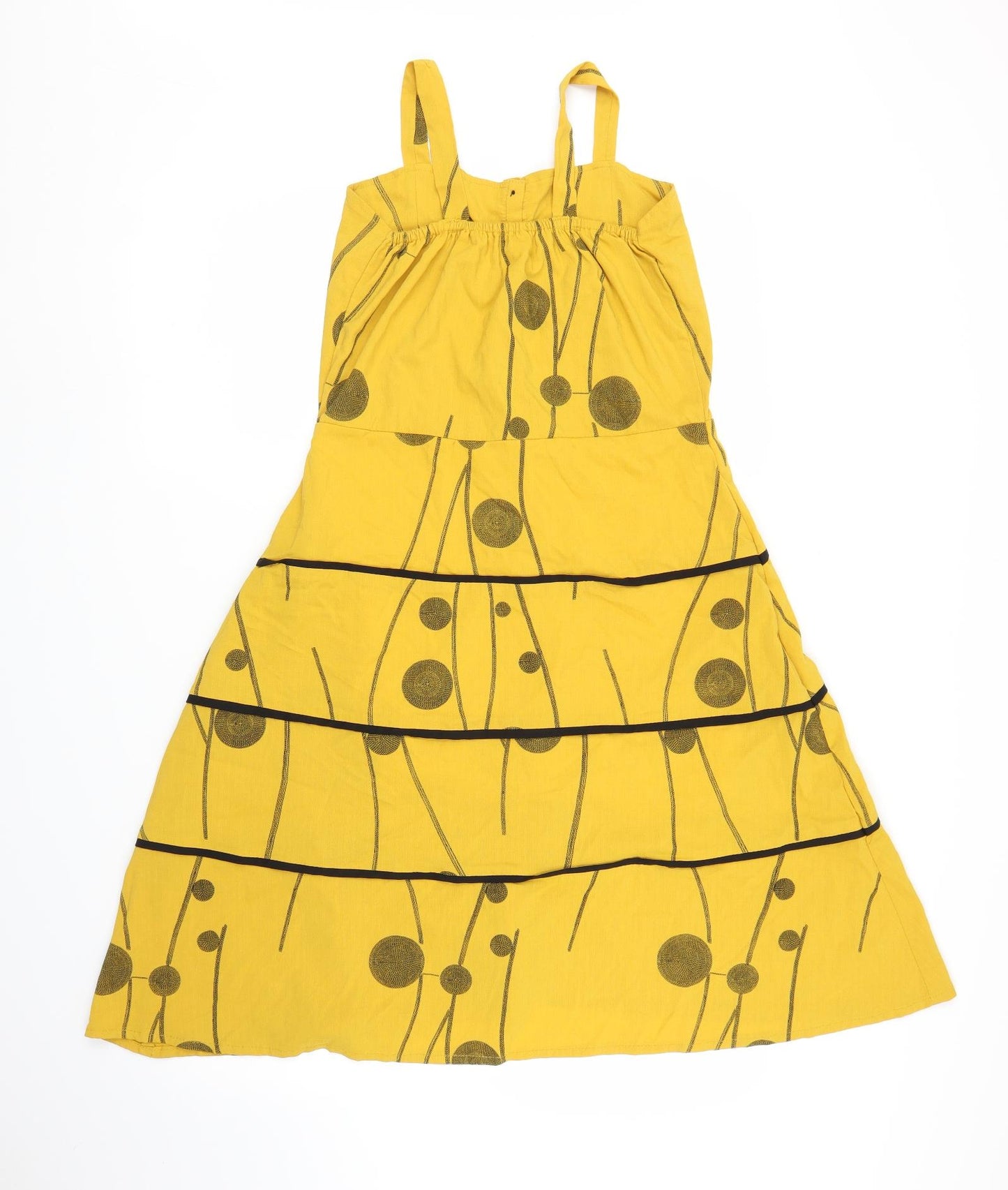 Preworn Womens Yellow   A-Line  Size S