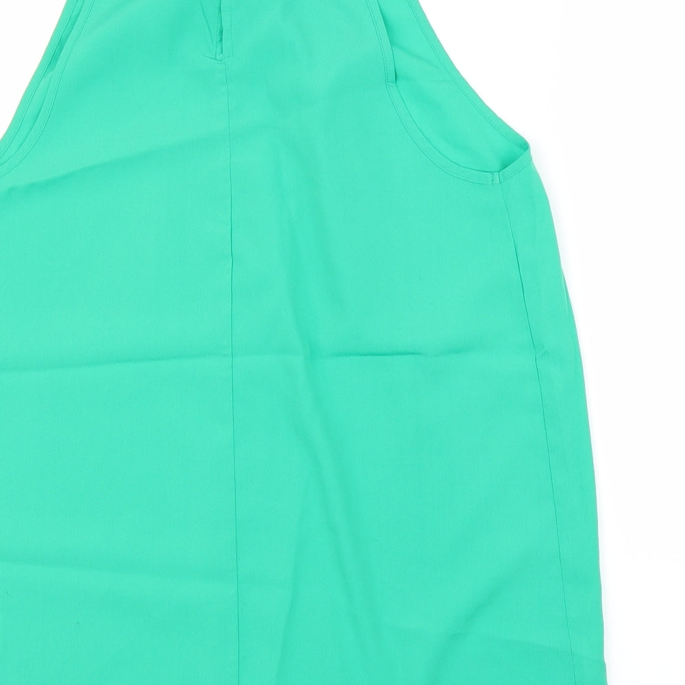 Peacocks Womens Green   Basic Blouse Size 12
