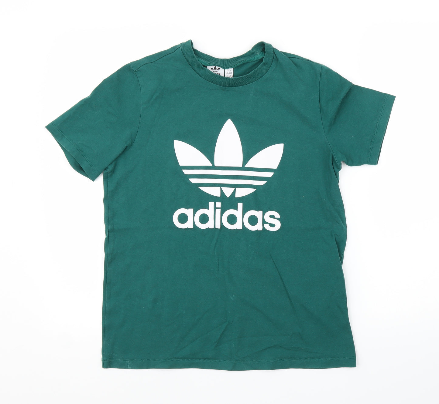 adidas Womens Green   Basic T-Shirt Size 14