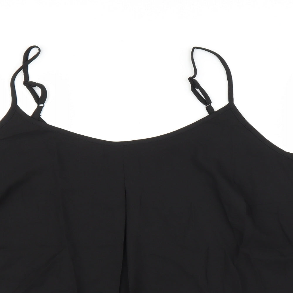 Capsule Womens Black   Camisole Blouse Size 24