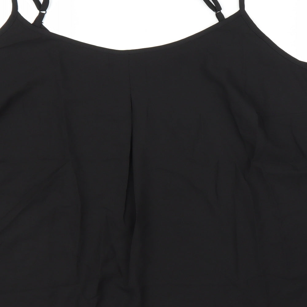 Capsule Womens Black   Camisole Blouse Size 24
