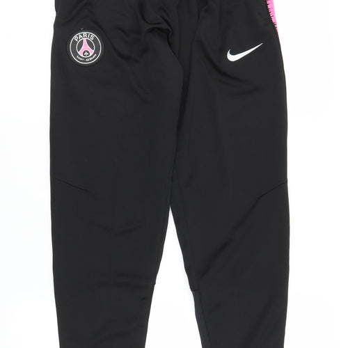 Nike Womens Black   Track Pants Trousers Size L L27 in