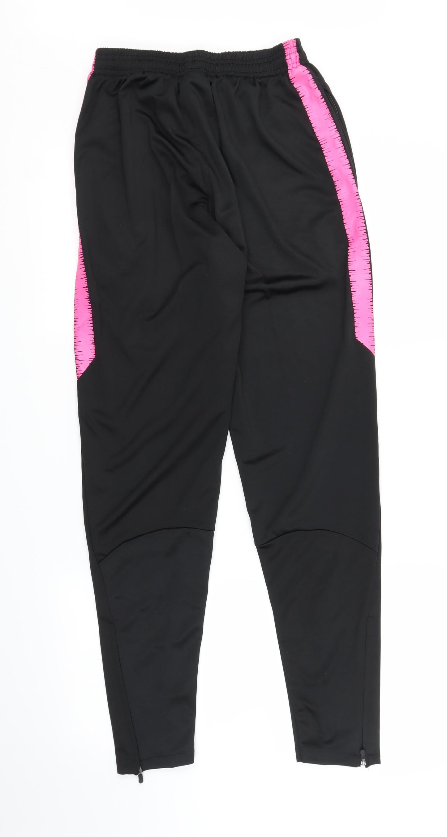 Nike Womens Black   Track Pants Trousers Size L L27 in
