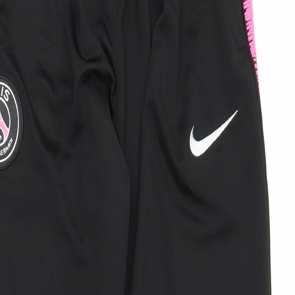 Nike Womens Black   Track Pants Trousers Size L L27 in