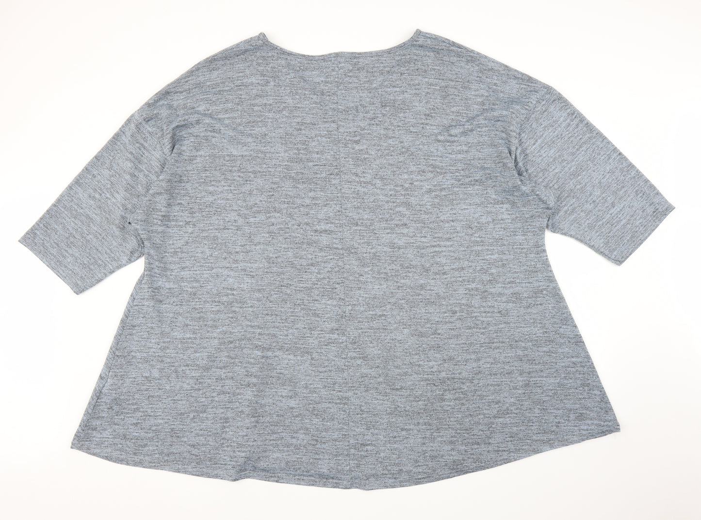 Yours Womens Grey   Basic Blouse Size 26
