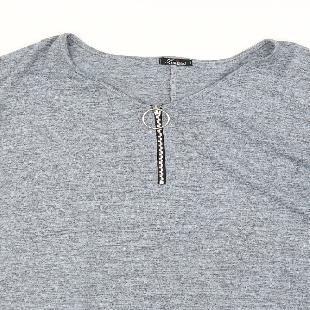 Yours Womens Grey   Basic Blouse Size 26