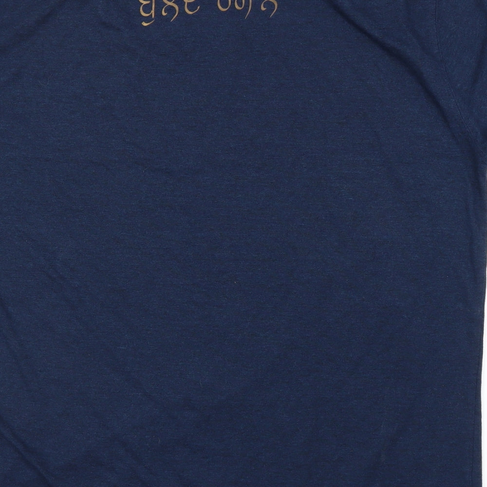 J Punjab Mens Blue    T-Shirt Size 2XL