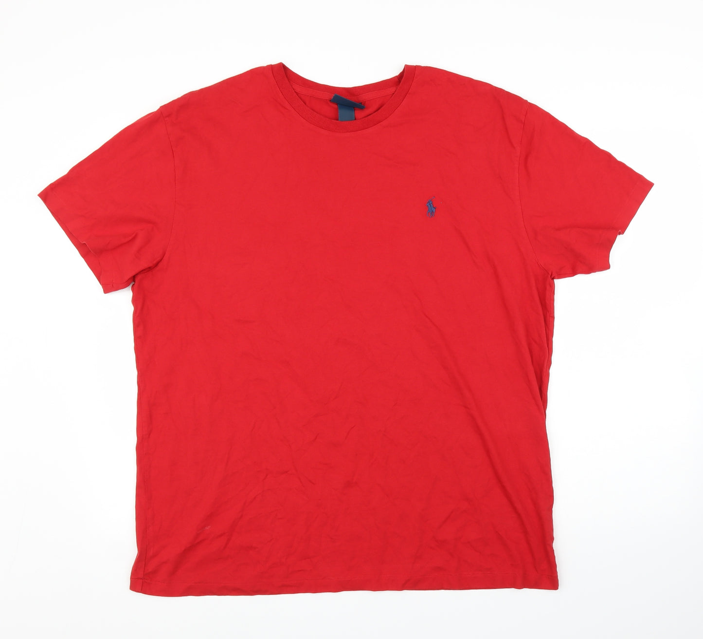 Ralph Laure Mens Red    T-Shirt Size L