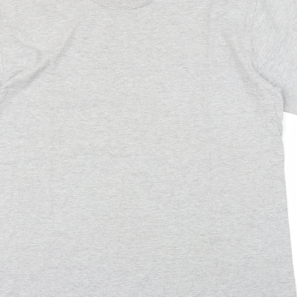 Peacocks Mens Grey    T-Shirt Size L