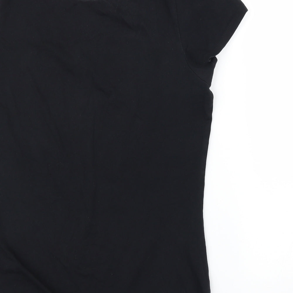 Primark Womens Black   Tunic T-Shirt Size 14