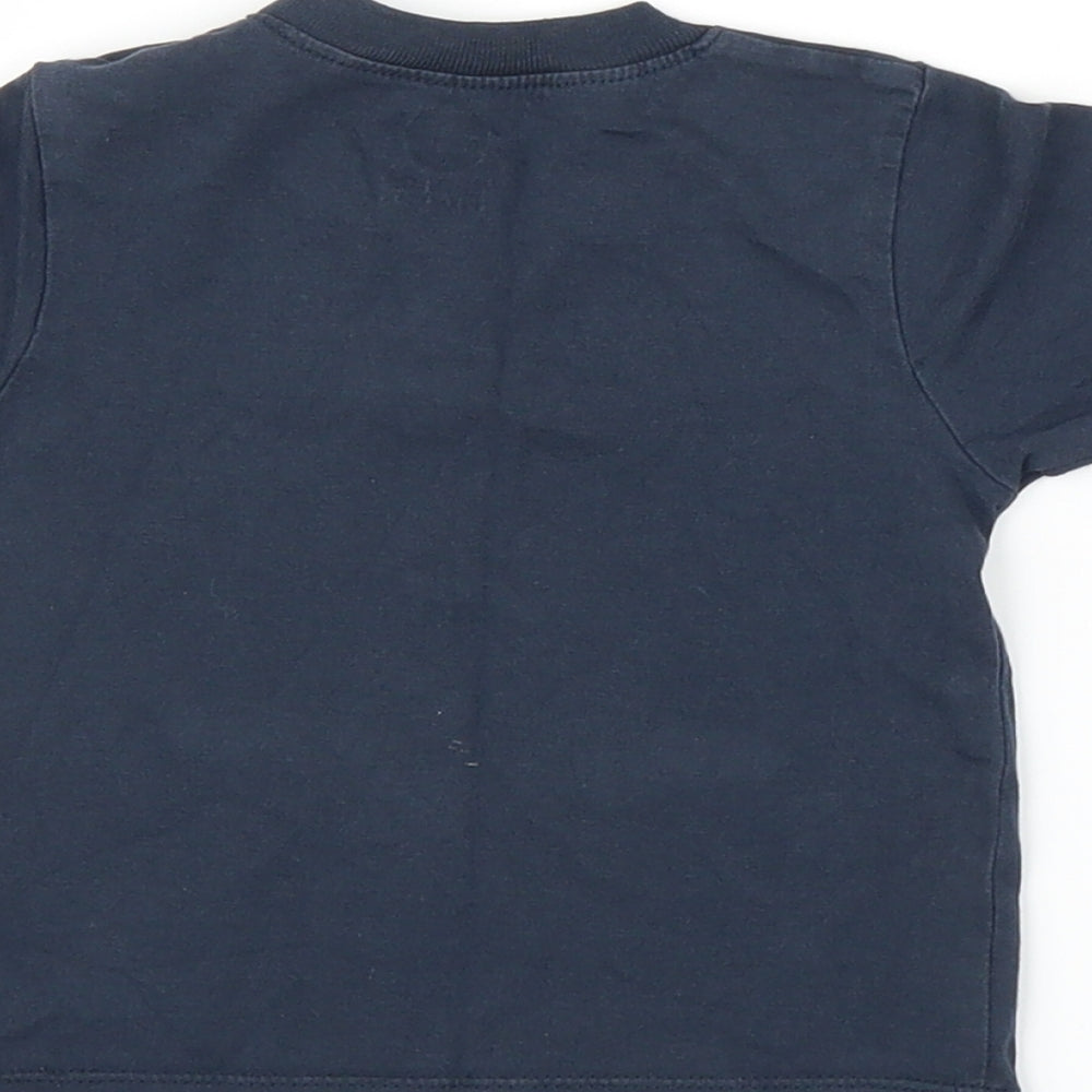 Timberland Boys Blue   Basic T-Shirt Size 9-12 Months